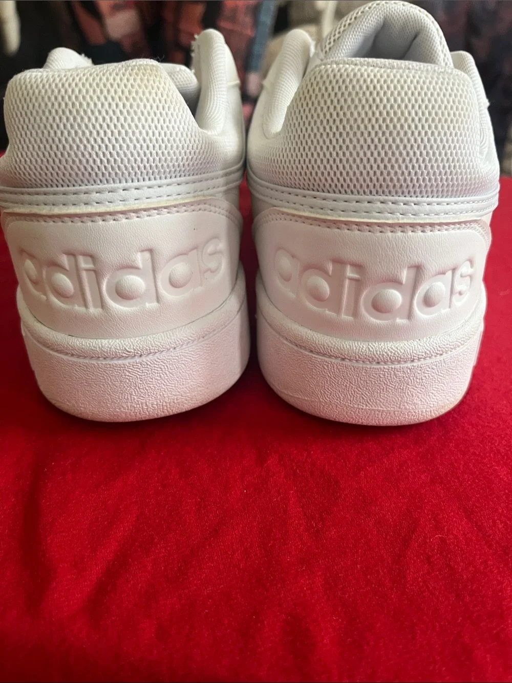 Adidas Women’s White Leather Tennis Sneakers